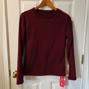 NWT Dazy Starseries Heattech Women's Long Sleeve Crimson Red Size XXL